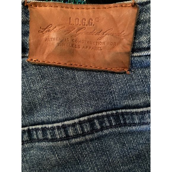H&M L.O.G.G. women's skinny blue jeans size 28 inseam 30" - Picture 6 of 6